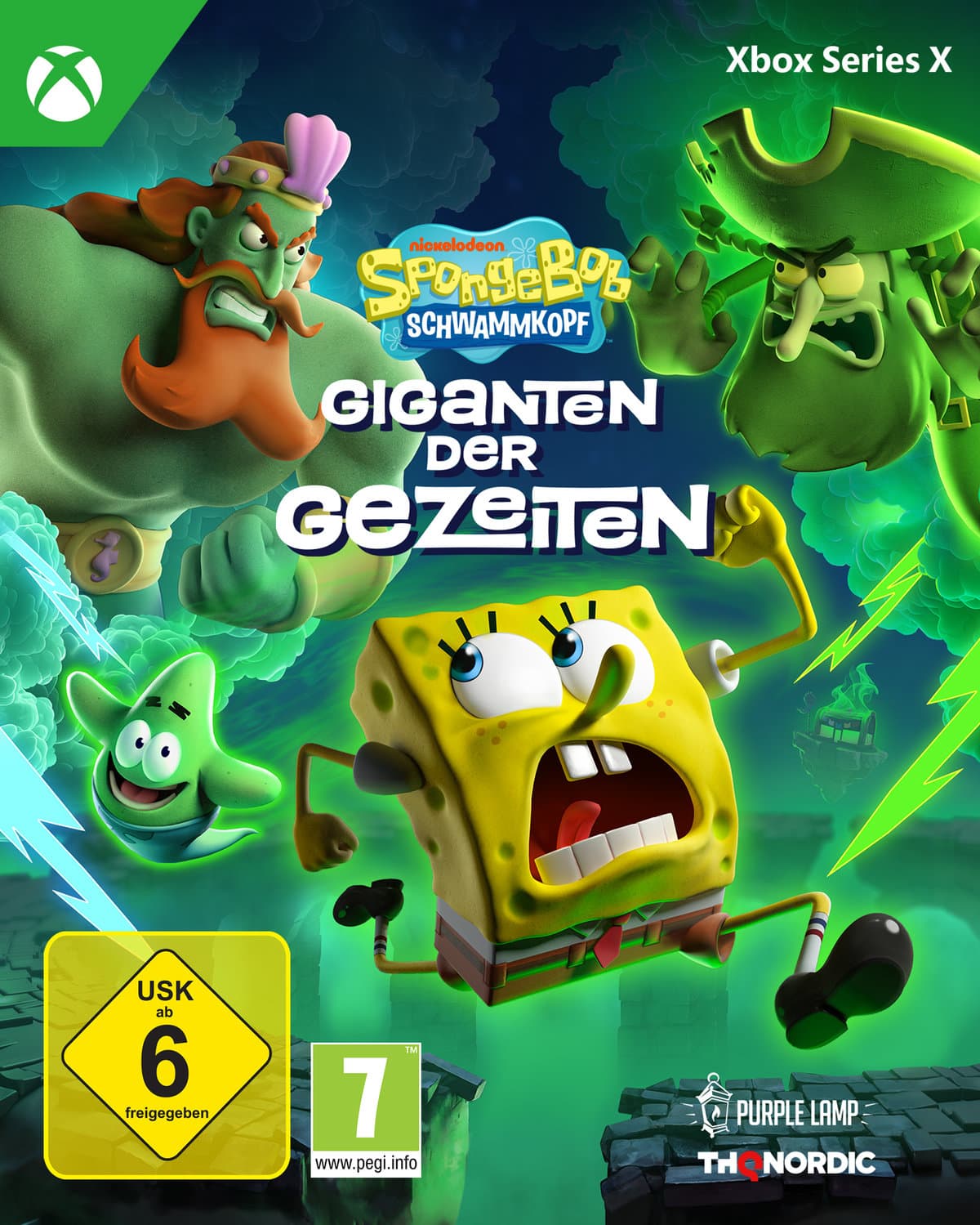 Spongebob Schwammkopf - Giganten der Gezeiten - Xbox Series X