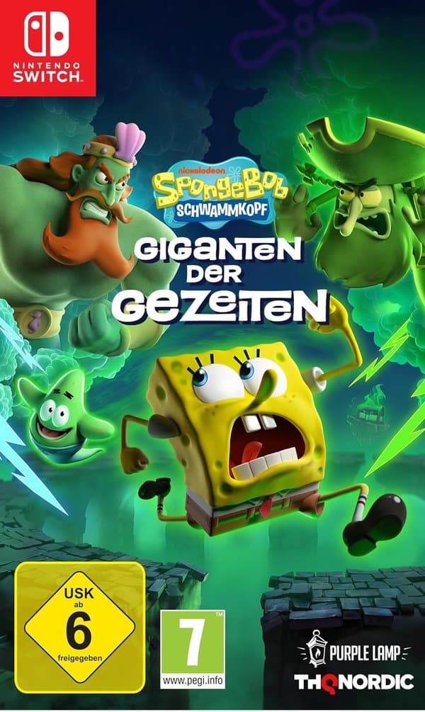 Spongebob Schwammkopf - Giganten der Gezeiten - Nintendo Switch 2