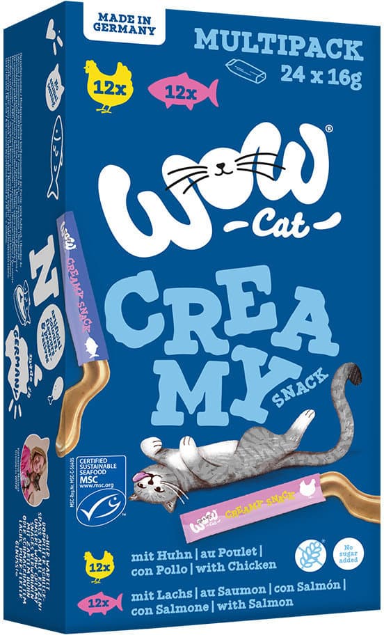 WOW Katzensnack Creamy Snack Multipack