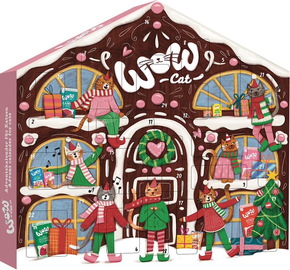 WOW Katzensnack Adventskalender