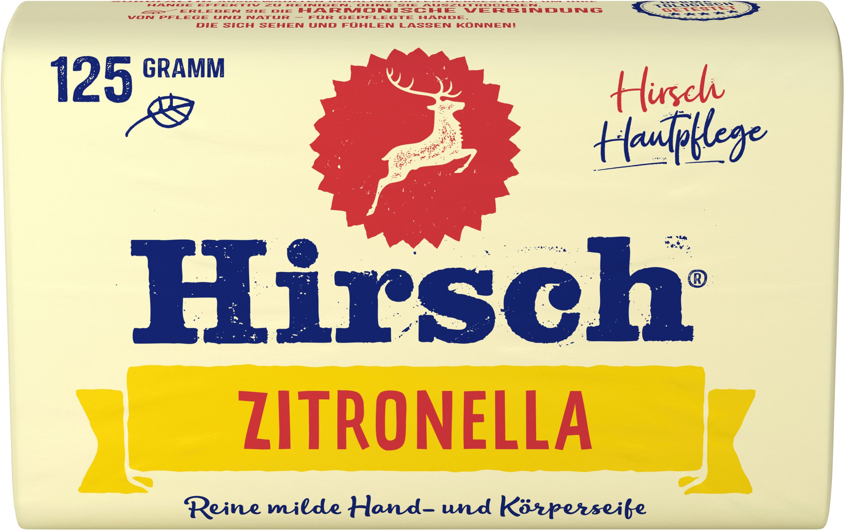 Hirsch Zitronella feste Handseife