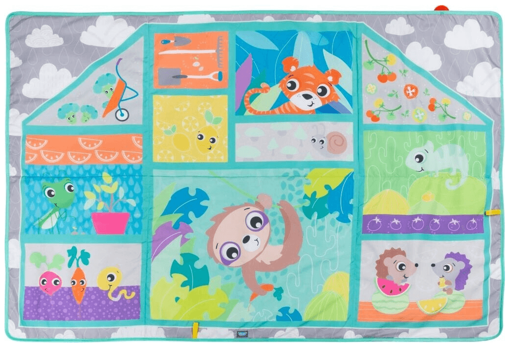 playgro - Spielmatte zum Mitnehmen, 100 x 150 cm