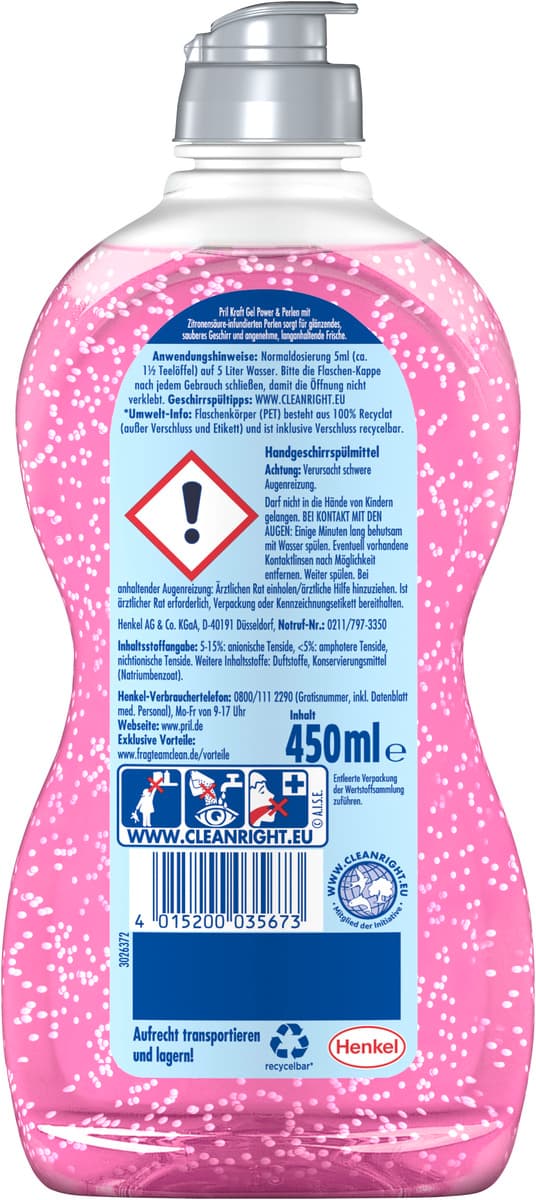 Pril Back PRIL Kraft Gel Power & Perlen online bestellen | MÜLLER