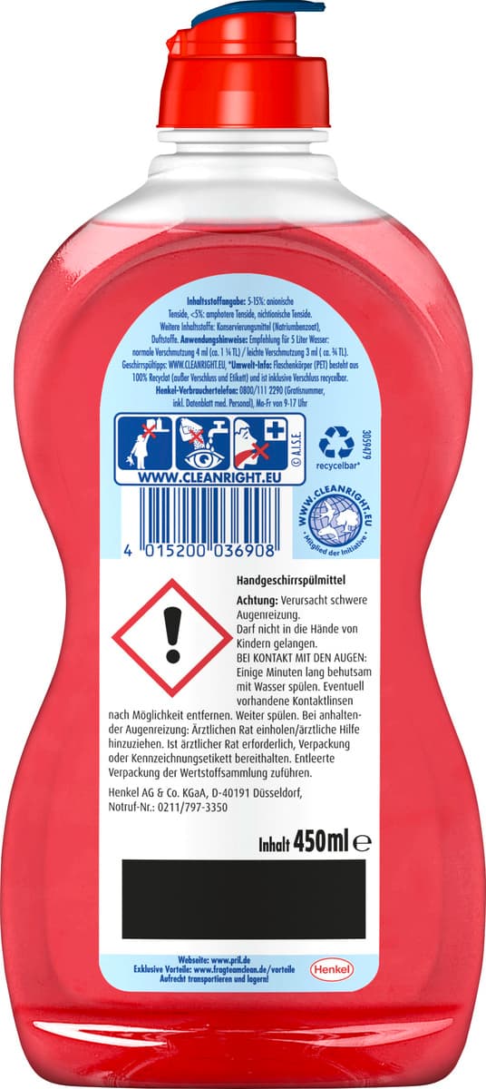 Pril Back PRIL Kraftgel Grapefruit Breeze Limited Edition online bestellen | MÜLLER