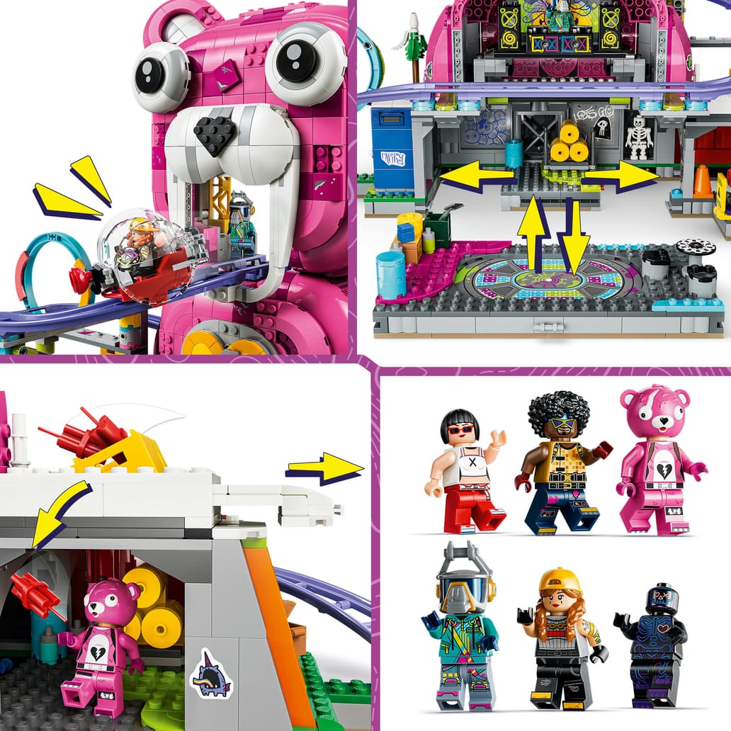 Lego Rave Sign LEGO Fortnite 77082 Rave Cave, Spielzeug für Kinder und Gamer online ...