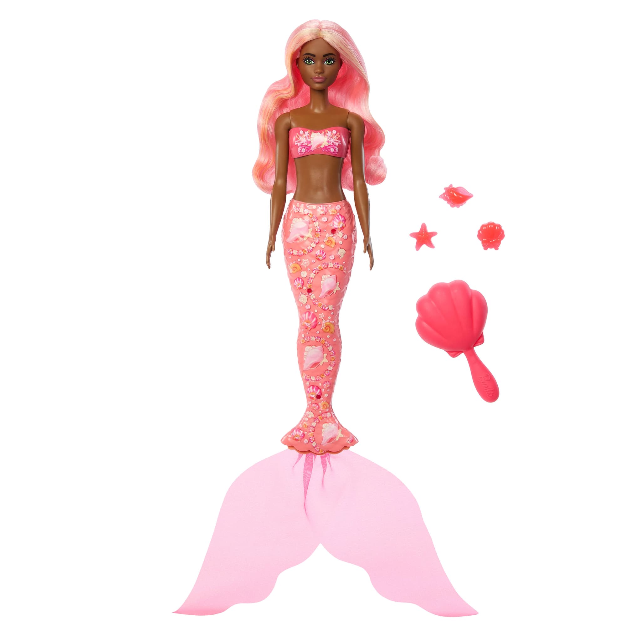 Barbie Color Reveal Reihe Meerjungfrau Puppe Und Accessoires Mit 6 barbie-color-reveal-reihe-meerjungfrau-puppe-und-accessoires-mit-6