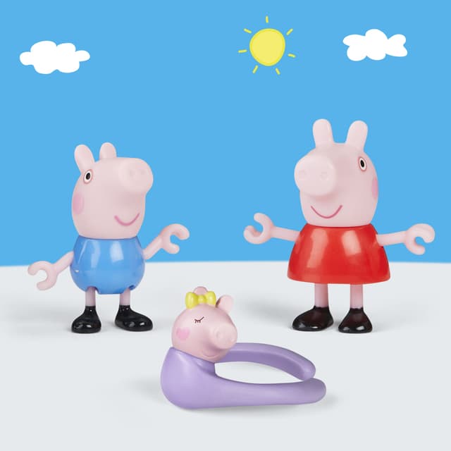 Peppa Pig Figuren-Set – 4 Familienfiguren, Mehrfarbig, Sortiert, Modell F4388, Für Kleine Fans Peppa Pig Figuren-Set – 4 Familienfiguren, Mehrfarbig, Sortiert, Modell F4388, Für Kleine Fans