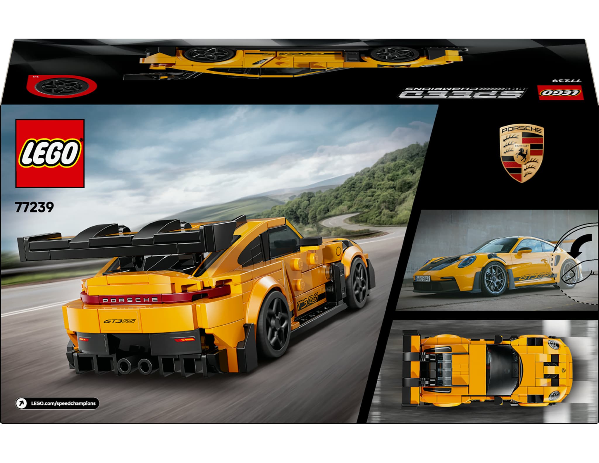 porsche spielzeug LEGO Speed Champions Porsche 911 GT3 RS Supersportwagen 77239