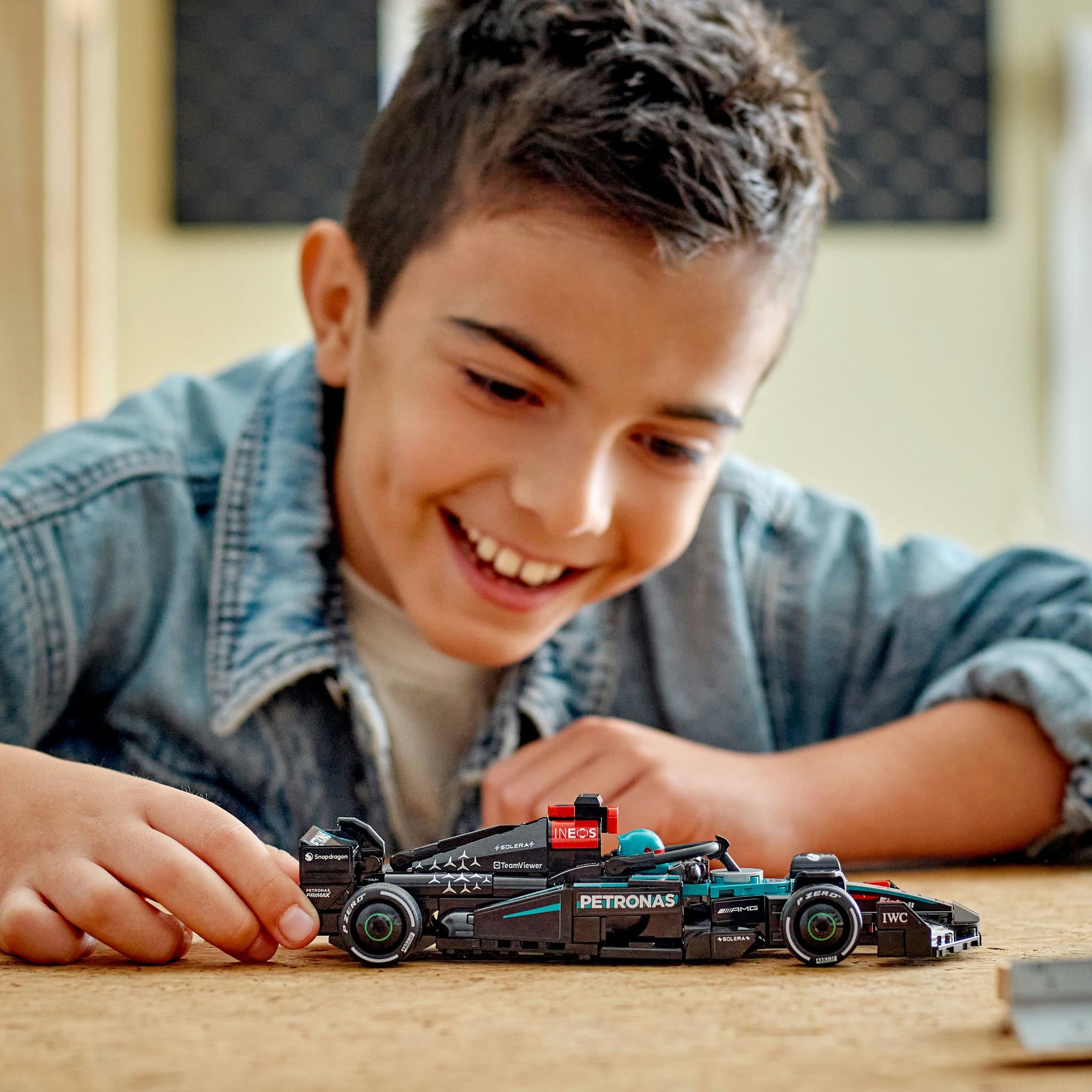 rennauto spielzeug LEGO Speed Champions Mercedes-AMG F1 W15 Rennauto - Spielzeug Auto