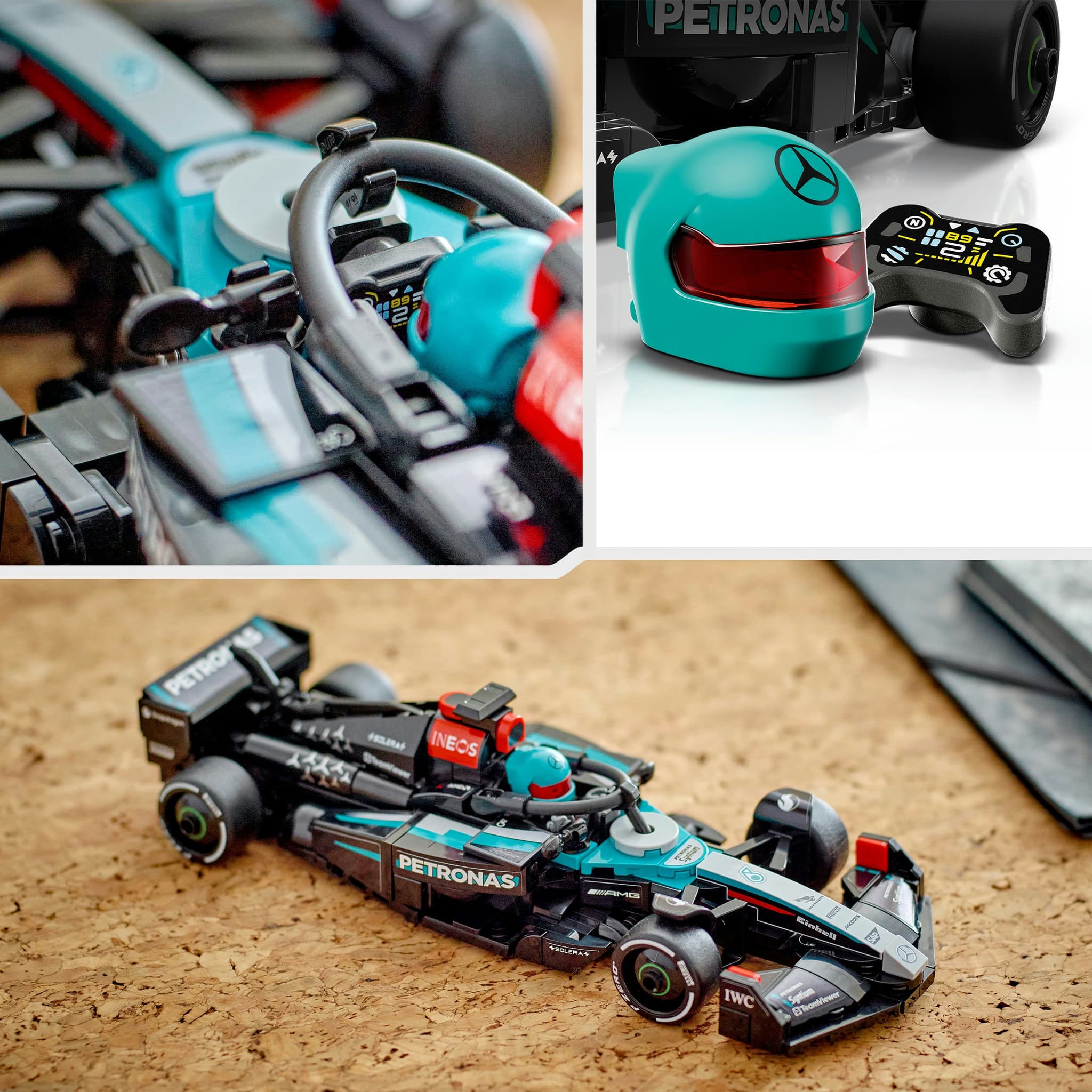 mercedes amg spielzeug LEGO Speed Champions Mercedes-AMG F1 W15 Rennauto - Spielzeug Auto