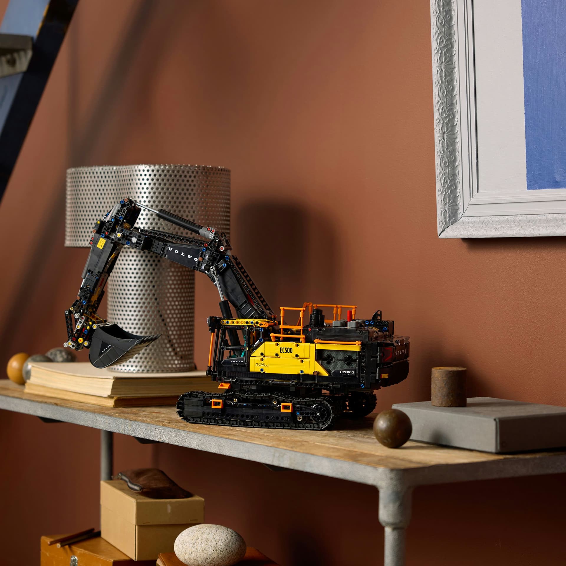 volvo bagger spielzeug LEGO Technic 42215 Volvo EC500 Hybrid-Bagger, Spielzeug Modellauto