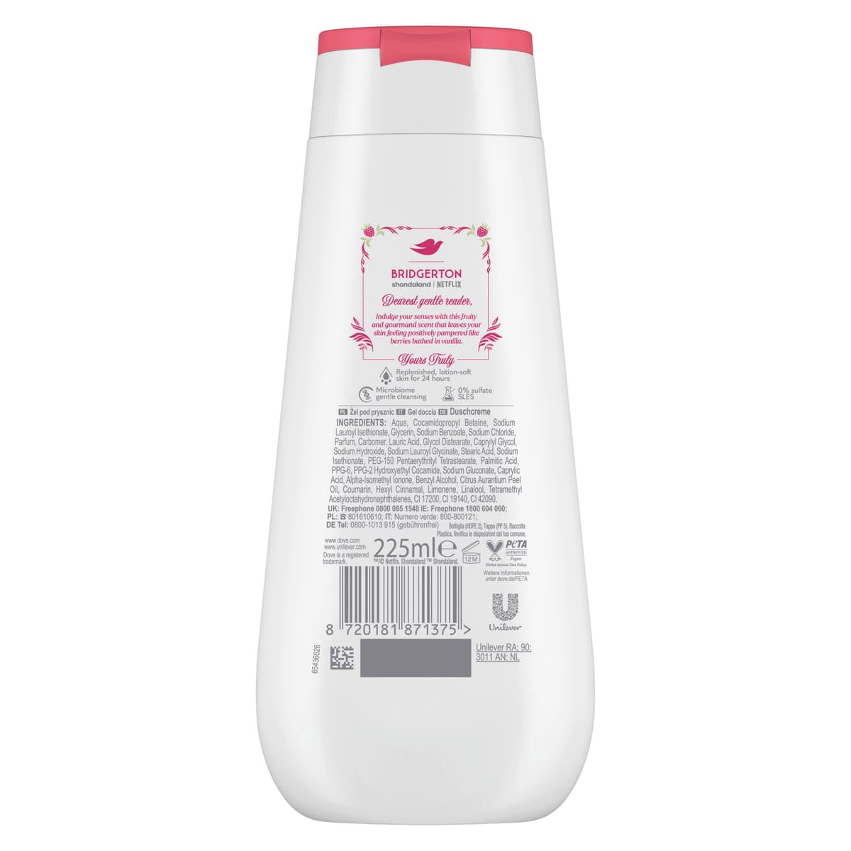 Dove Duschcreme Raspberry Rendezvous online bestellen | MÜLLER