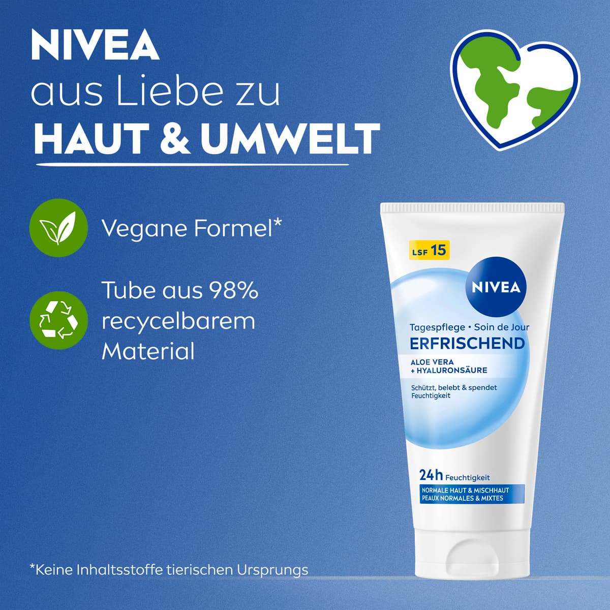 NIVEA Tagespflege erfrischend Aloe Vera Hyaluronsure online bestellen |  MLLER
