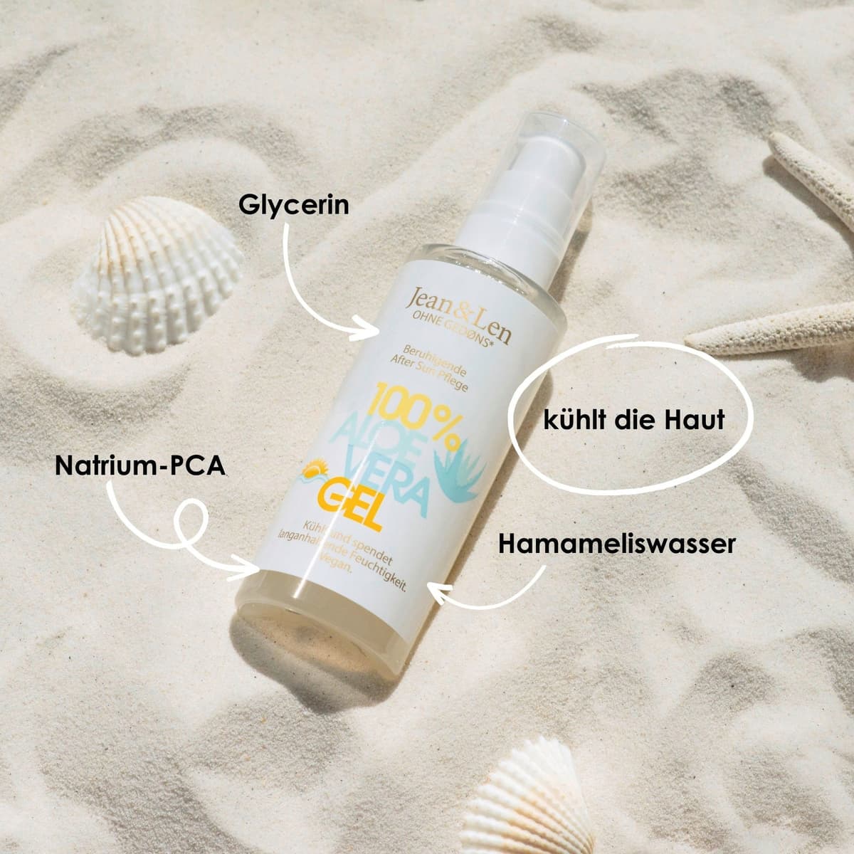 Jean&Len Aprs Sun Aloe Vera Gel online bestellen | MLLER
