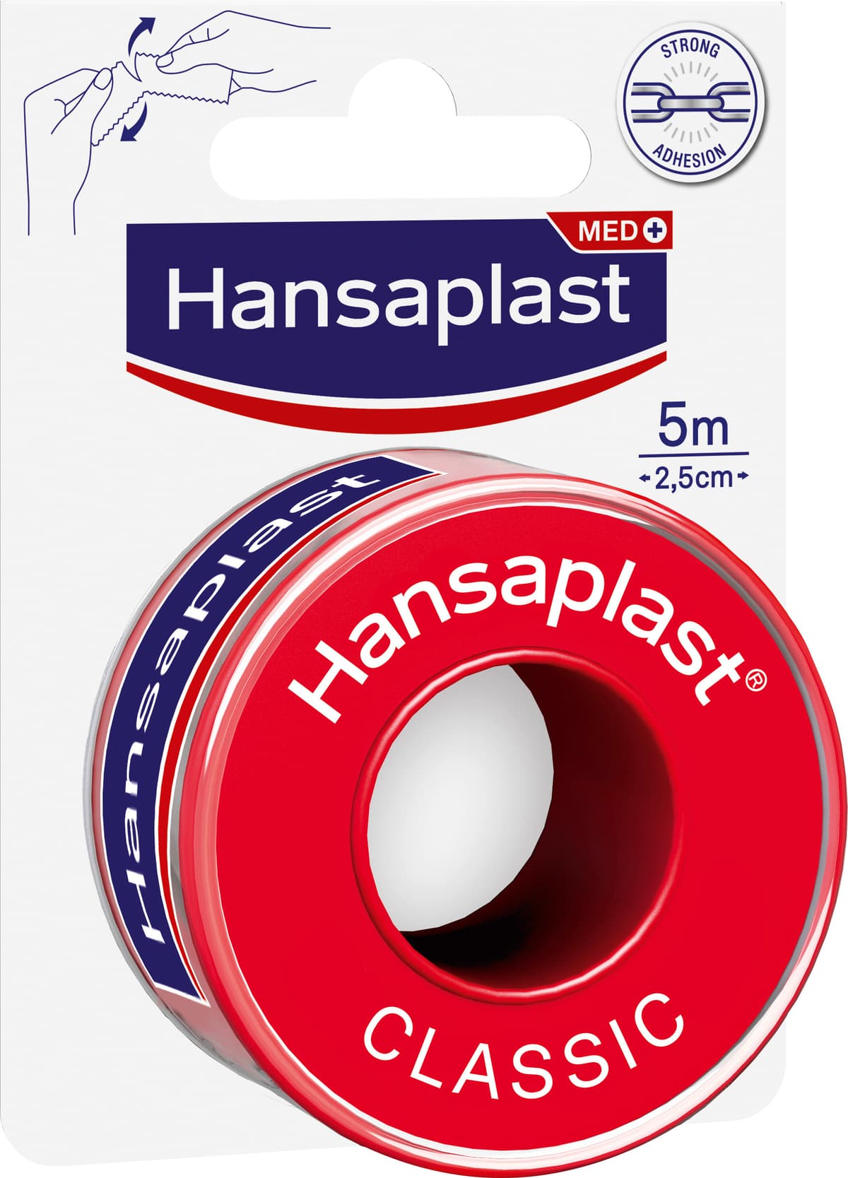 Hansaplast Fixierpflaster Classic 5mx2,5cm online bestellen | MÜLLER