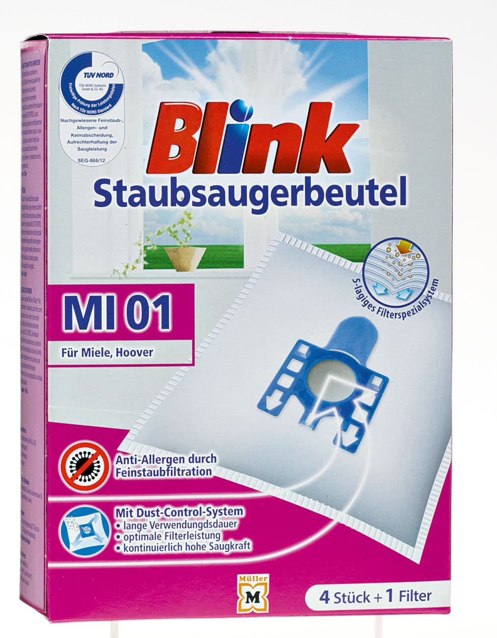 Blink Staubsaugerbeutel MI01 online bestellen