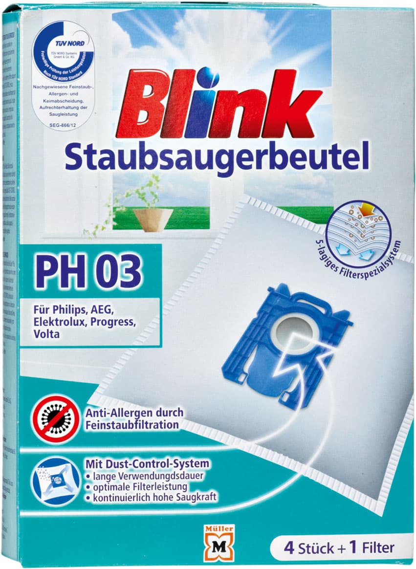 Blink Staubsaugerbeutel PH03 online bestellen