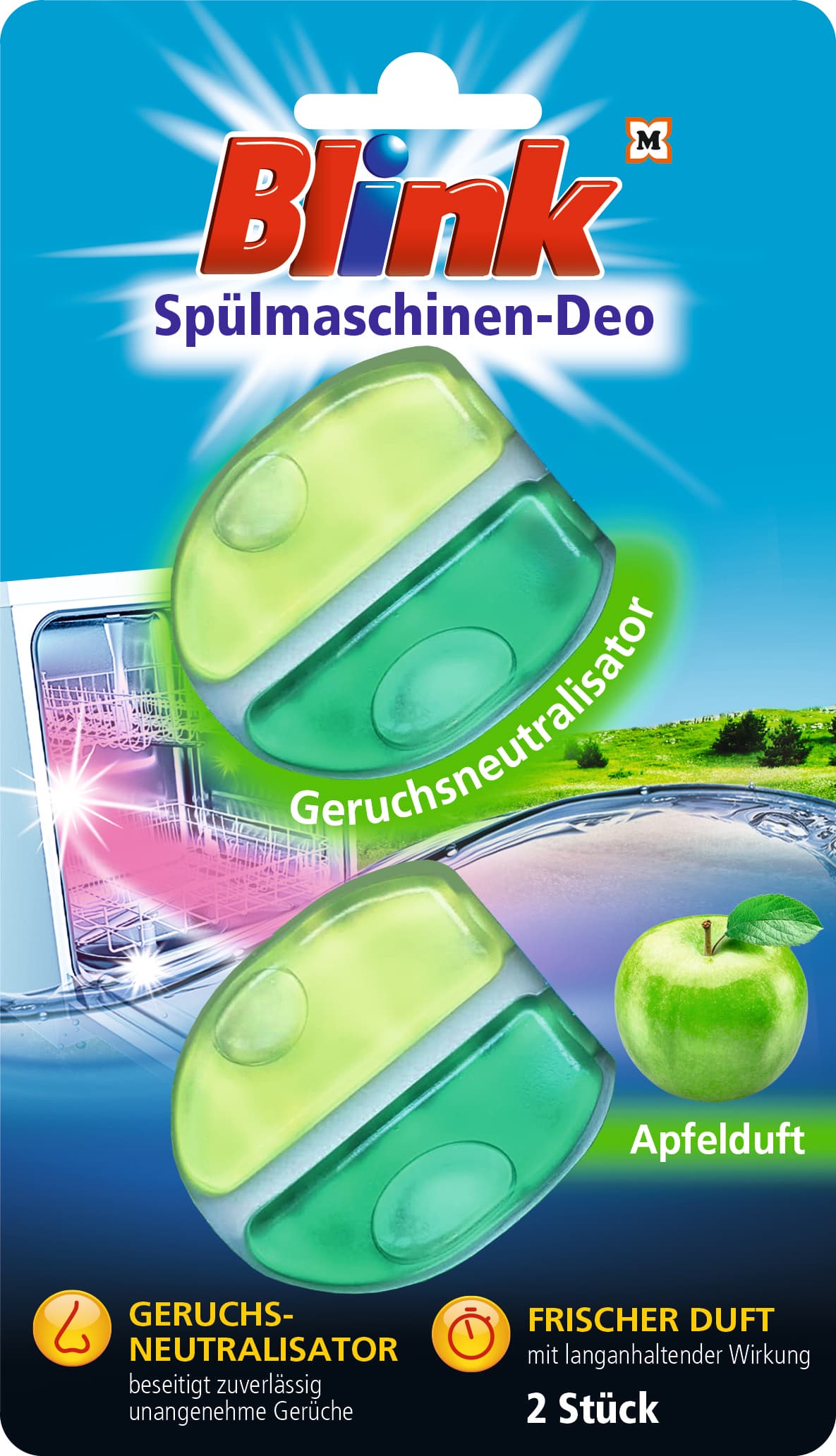 Blink Spülmaschinen-Deo Apfel online bestellen