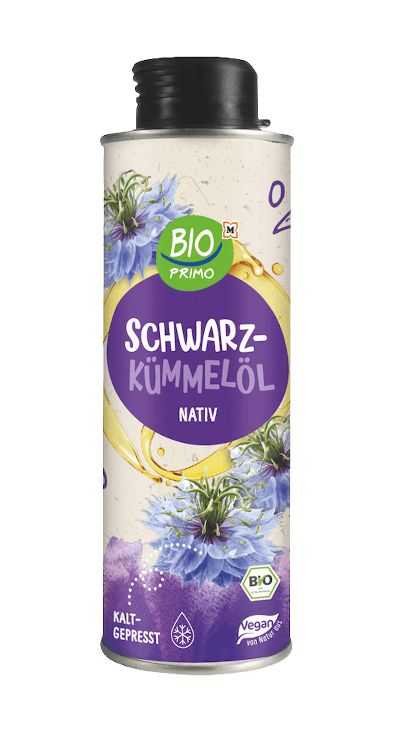 BIO PRIMO Bio Schwarzkümmelöl nativ online bestellen
