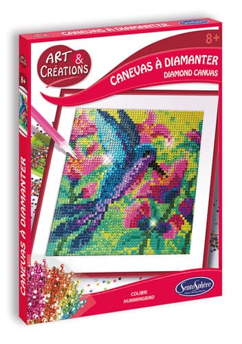 Sentosphere – Coffret Paillettes Panda – 6 Couleurs De Sequins – Tableau Scintillant – DIY Enfant – Dès 5 Ans