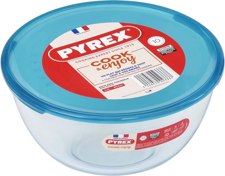 PYREX Rührschüssel aus Glas mit Deckel 2l online bestellen