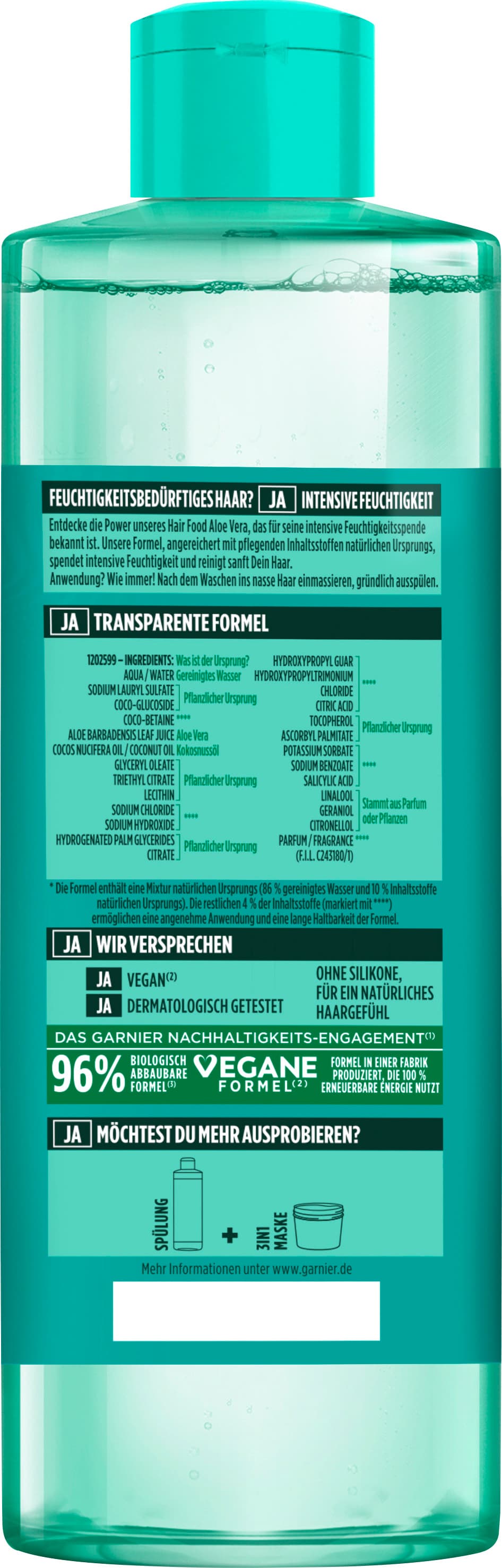 Garnier Fructis Aloe Hair Food Shampoo online bestellen | MLLER