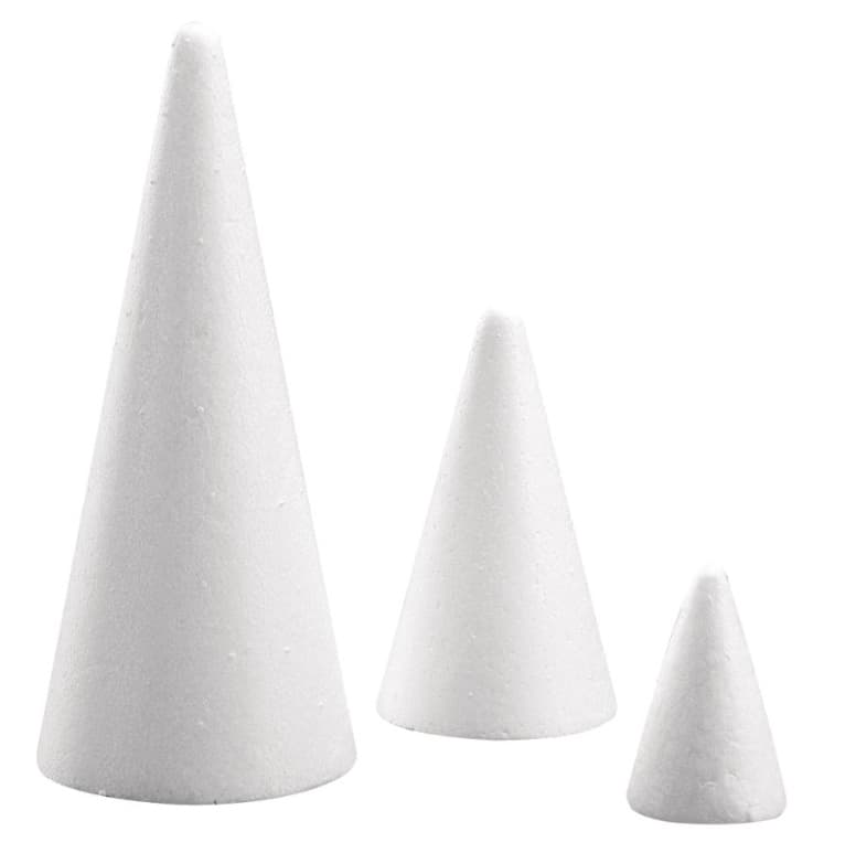 rayher Styropor-Kegel voll Höhe 12 cm online bestellen