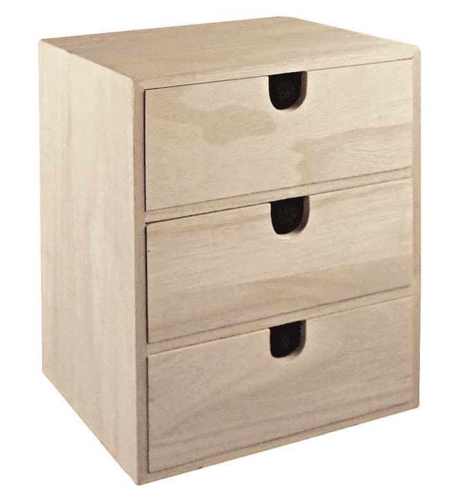 rayher Kommode mit 3 Schubladen 62382000 online bestellen