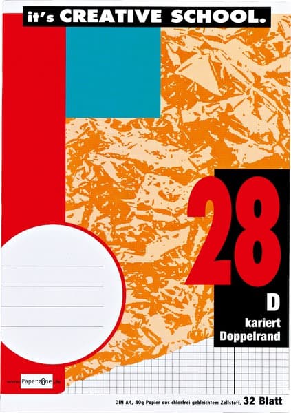 5x Herlitz Schulhefte – DIN A4, 32 Blatt, Lineatu Produktbild-Vorschau 4