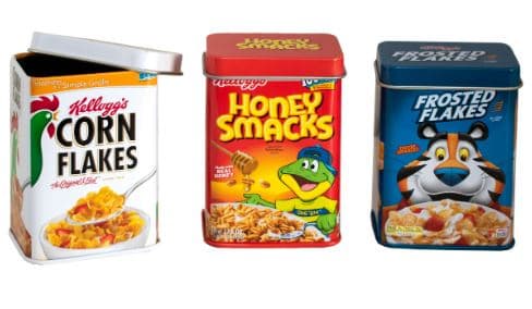 Tanner - Kellogs Metalldosen Set online bestellen