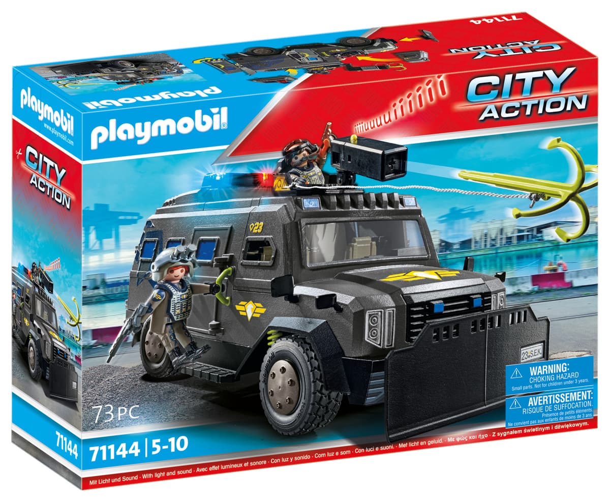PLAYMOBIL 71144 - City Action - SWAT-Geländefahrzeug online bestellen ...