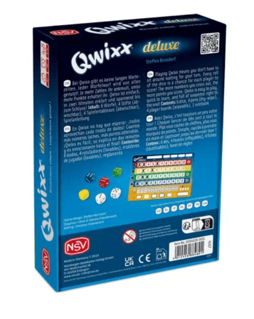 Qwixx Gemixxt – 2 Nuevas Variantes De Juego Y 2 Bloques De Puntuación – Expansión Para El Juego De Dados Qwixx – Ideal Para Fans Del Original