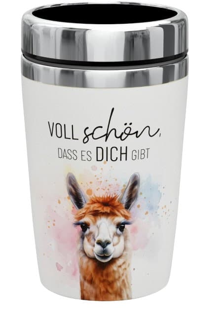 Geschenk für Dich Becher To Go Voll schön, dass es dich gibt 240ml online bestellen