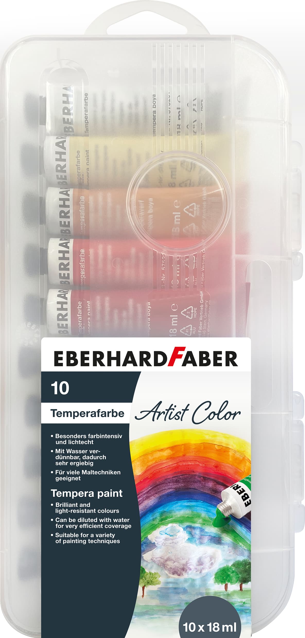Produktbild von Eberhard Faber Colori Doppelfasermaler – 10er Pack – Bunte Filzstifte Für Kreative Köpfe