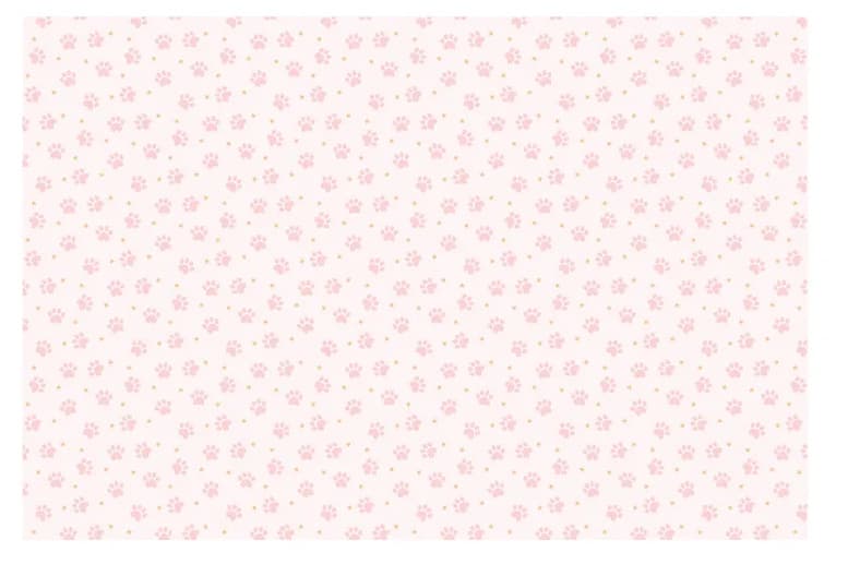 Papier Tischdecke Pfoten, mix, 180x120 cm