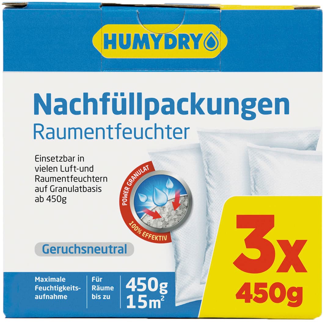 HUMYDRY Raumentfeuchter Nachfüllpackungen Geruchsneutral online bestellen