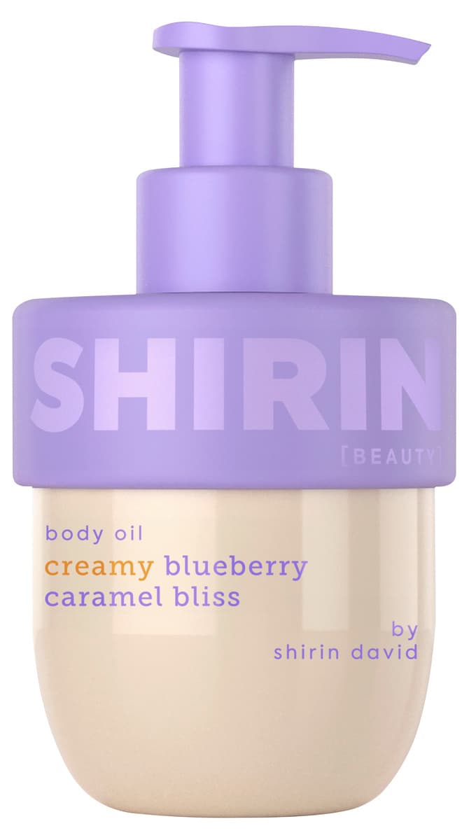 Shirin Beauty Body Oil Creamy Blueberry Caramel Bliss