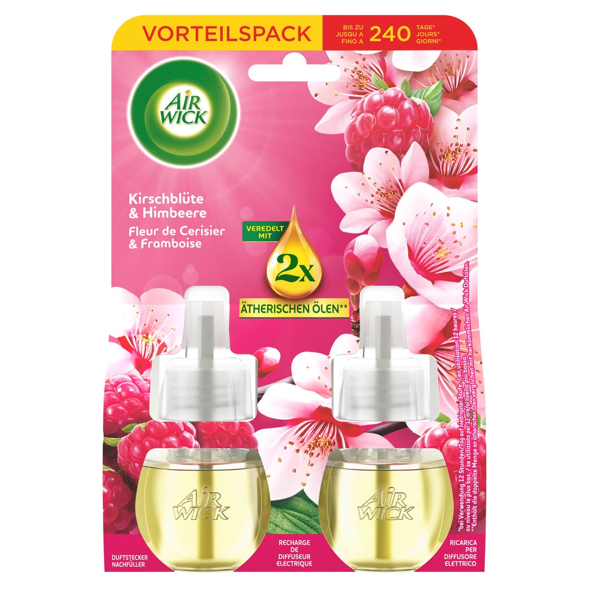 Air Wick Duftstecker Nachfüller Duo Kirschblüte & Himbeere online bestellen