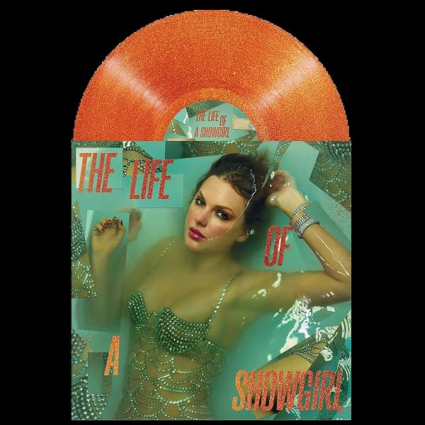 The Life of a Showgirl: Sweat and Vanilla Portofino (Orange Glitter LP)