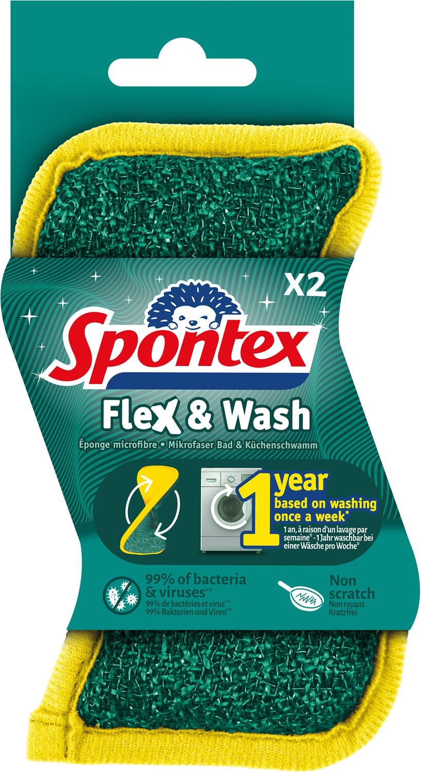 Spontex Küchenschwamm Flex & Wash