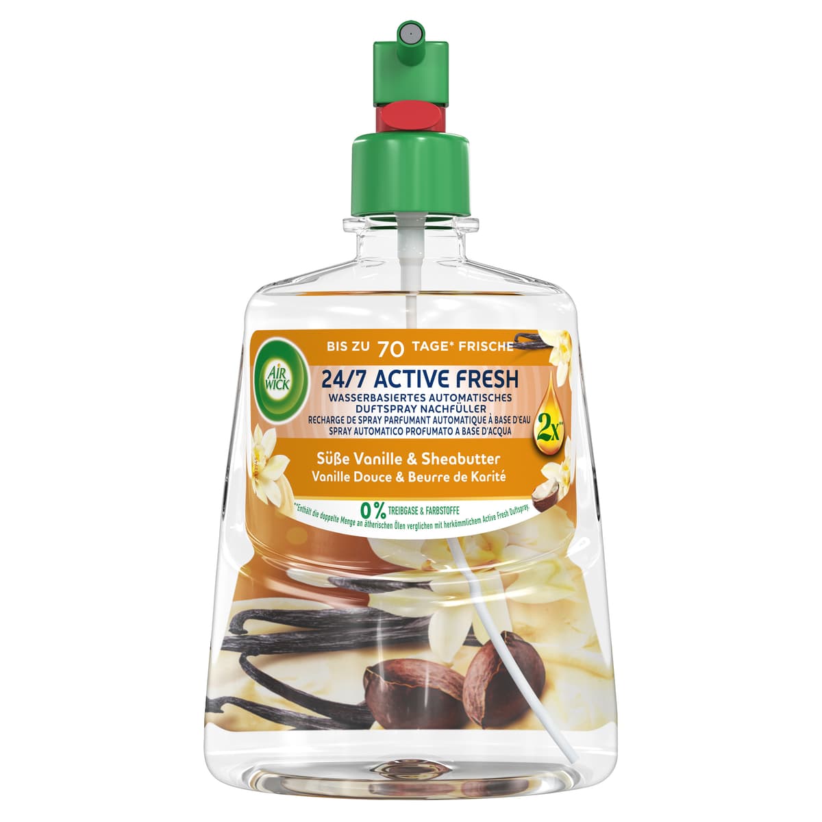 Air Wick Active Fresh Wasserbasiertes Automatisches Duftspray Nachfüller Süße Vanille & Sheabutter online bestellen