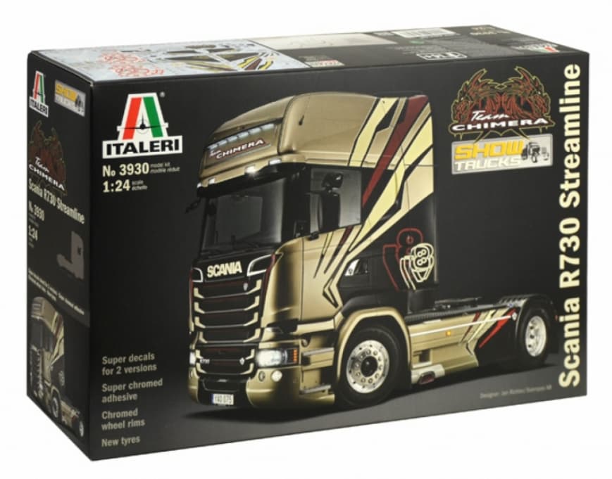 Italeri Scania R730 Streamline Highline CAB (3932) au meilleur prix sur Italeri Scania R730 Streamline Highline CAB (3932) au meilleur prix sur