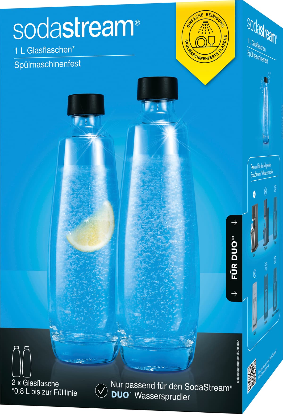 SodaStream® Glasflaschen Duo 2er Set online bestellen